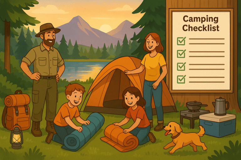 Camping Gear Checklist for Families